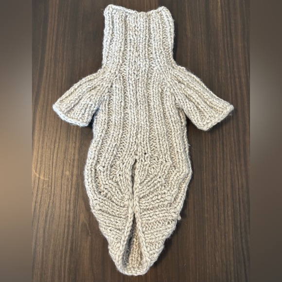 Handmade Knitted Dog Sweater - Size S - Picture 2 of 2